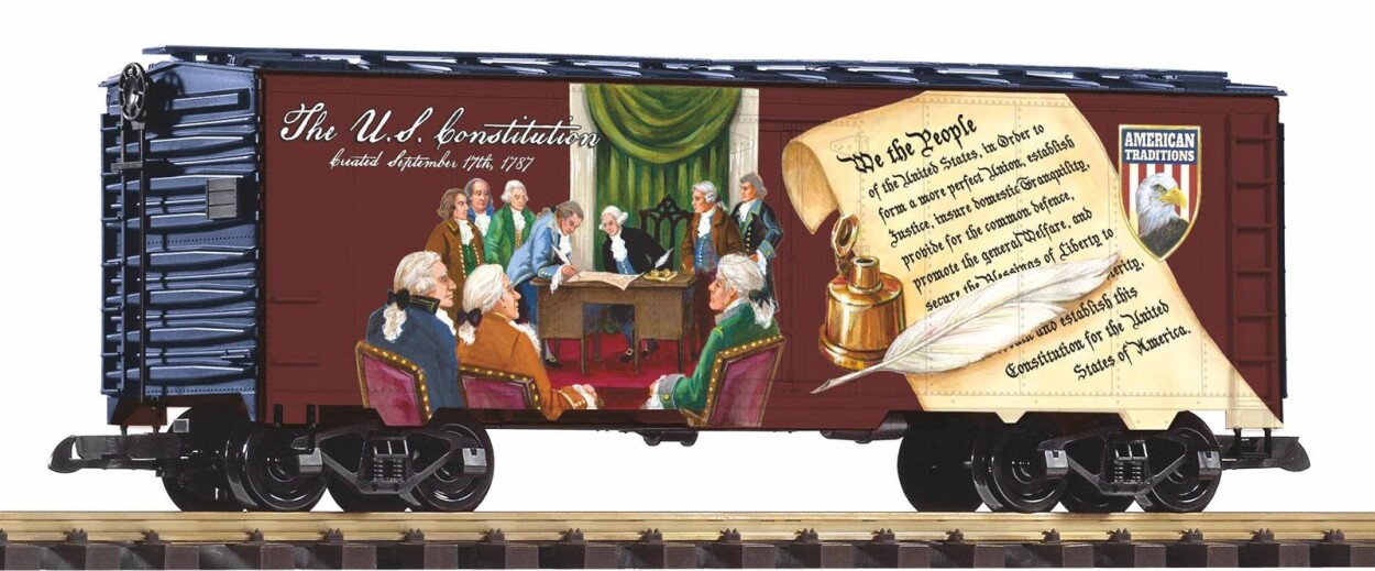 PIKO 38943 Güterwagen Amerikanische Traditionen Constitution