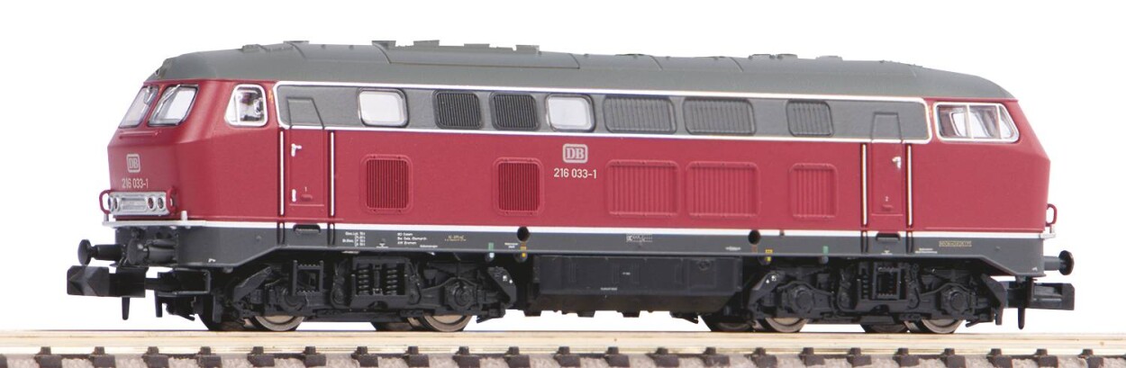 PIKO 40529 DIesellok BR 216 Ep. IV DB  Sound