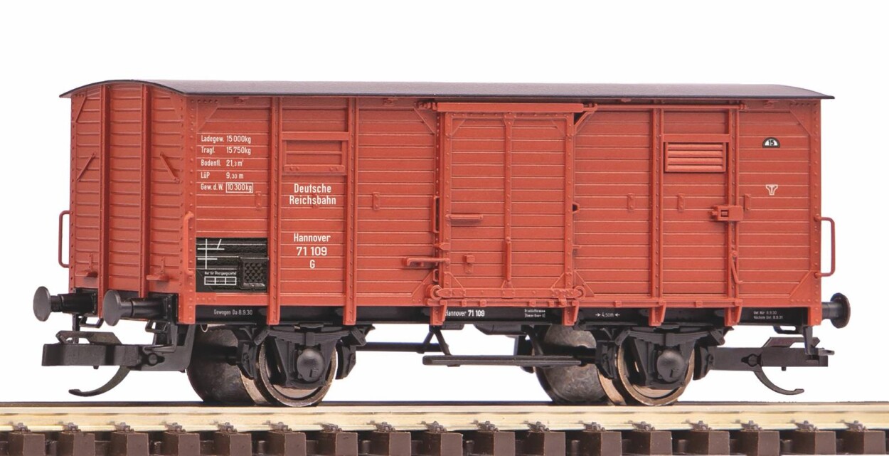 PIKO 47767 Güterwagen G02 o. Bhs Ep. II DRG