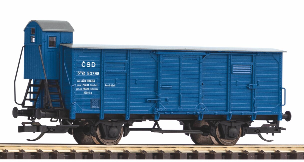 PIKO 47768 Gedeckter Güterwagen G02 Zt m. Bhs.  Ep. III CSD