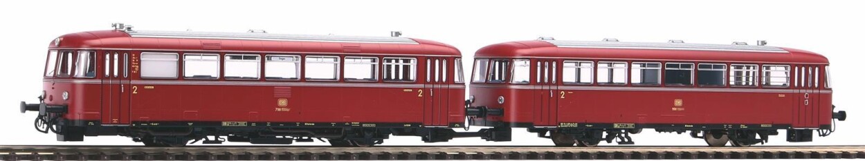 PIKO 52738 Dieseltriebwagen BR 798 + Steuerwagen Ep. IV DB  Sound