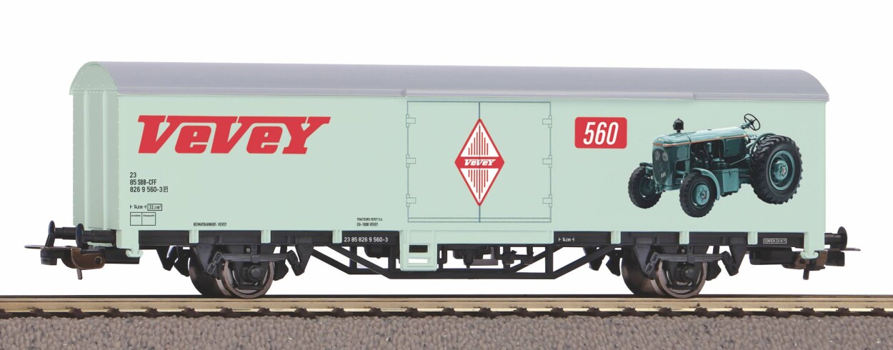 PIKO 54306 Gedeckter Güterwagen Vevey Ep. III SBB