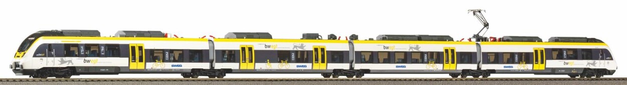 PIKO 59313 Elektrotriebzug BR 442 Bwegt SWEG 4-teilig Ep. VI Privat  Sound  AC