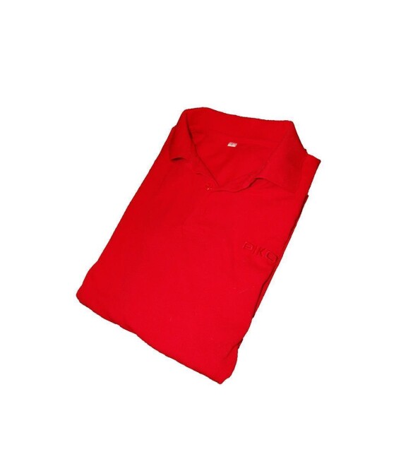 PIKO 99937/L Polo-Shirt rot in Größe L / large, groß