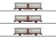 M&auml;rklin 47303 3er Set Schiebedach- / Schiebewandwagen Tbis Ep. IV SJ