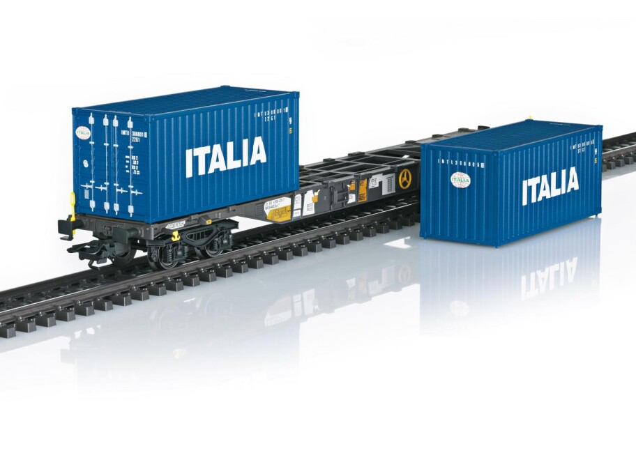 Märklin 47460 2er Set Containertragwagen Sgns Ep. VI