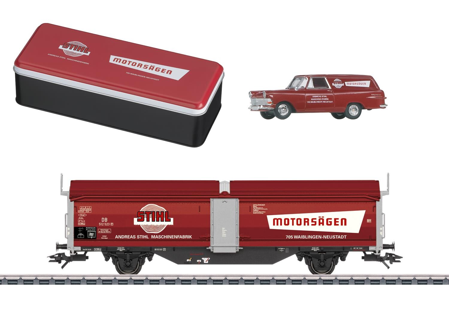 Märklin 48123 Museumswagen Set Spur H0 2023 Ep. III DB, 49,99