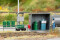 Auhagen 11469 Kleinlok- Tankstelle mit Dieseltank