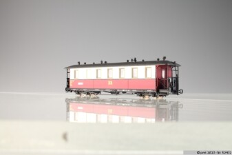 PMT 52432 Traglastenwagen elfenbein/rot mit Zierlinie Ep. III DR