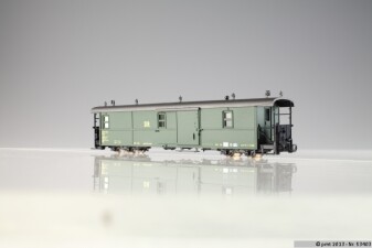 PMT 53403 Einheitspackwagen gr&uuml;n Ep. III DR