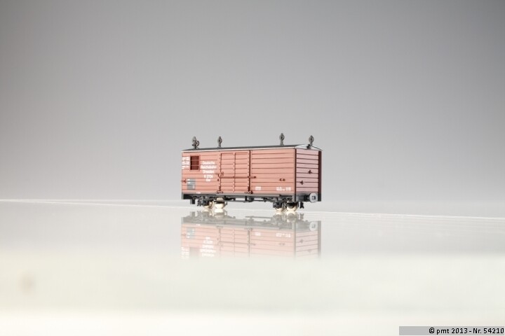 PMT 54210 Güterwagen gedeckt braun Ep. II DRG