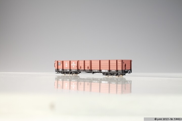PMT 54412 Güterwagen offen braun ohne Heberleinbremse Ep. III DR