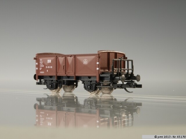 PMT 65170 Güterwagen O-Wagen mit Bremserbühne Ep. III DR