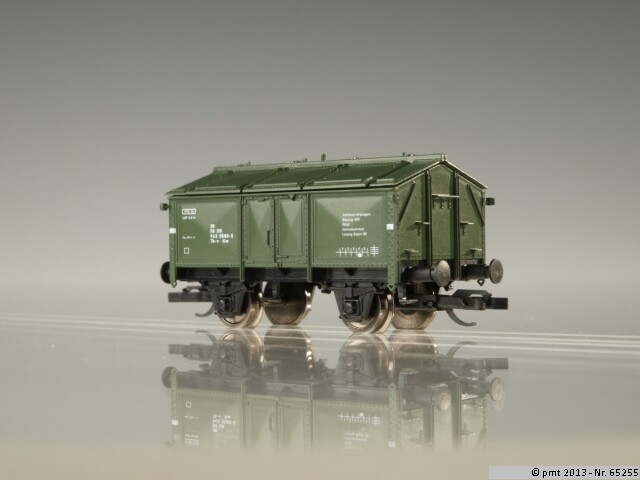 PMT 65255 Güterwagen Kohlevorratswagen für Bauzug Ep. III