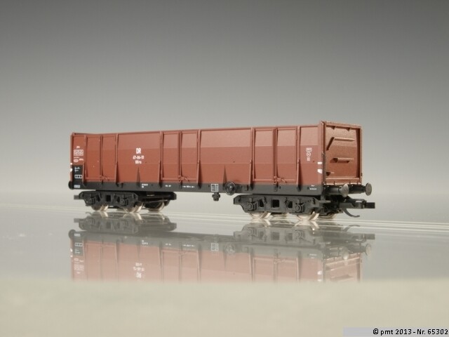 PMT 65302 Güterwagen O-Wagen Lowa Stahlaufbau Ep. III DR