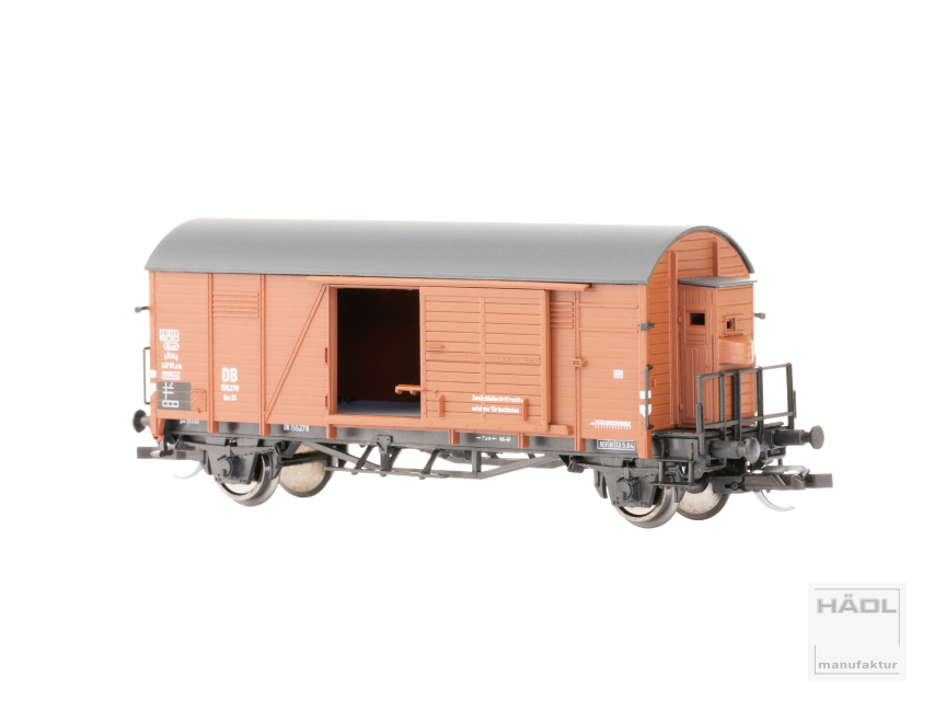 HÄDL 113605  gedeckter Güterwagen  Grs 31 Ep. III DB