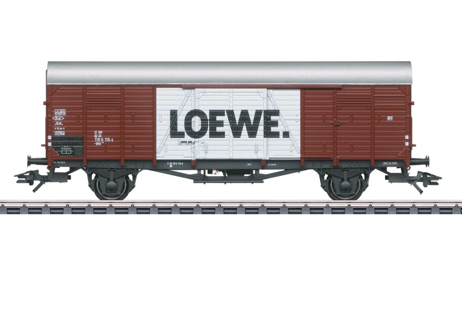 Märklin 46155 gedeckter Güterwagen Gbkl LOEWE Ep. IV DB