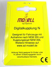 SD-Modell 1601 - N Digitalkupplung f&uuml;r NEM-Schacht...