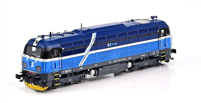 Kühn 33270 Diesellok Rh753.6 blau Ep. VI CD Cargo