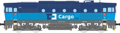 K&uuml;hn 33364 Diesellok Rh750 blau Ep. V CD Cargo