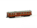 K&uuml;hn 42145 3er Set Personenwagen Altenberg rot Ep. III CSD