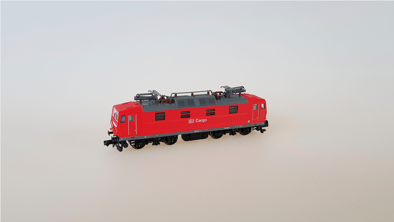 Kühn 95016 E-Lok BR180 Knödelpresse verkehrsrot Ep. V DB Cargo