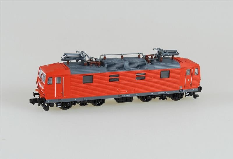 Kühn 95017 E-Lok BR371 Knödelpresse verkehrsrot Ep. V CD