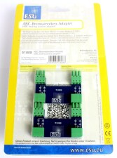 ESU 51808 SwitchPilot Extension Adapter f&uuml;r ABC Bremsstrecken. Set mit 2 St&uuml;ck f&uuml;r insgesamt 4 Bremsabschnitte