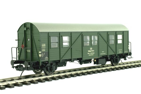 Lenz 41140-05 Bauzugwagen MCi RAL6020 Ep. III DB