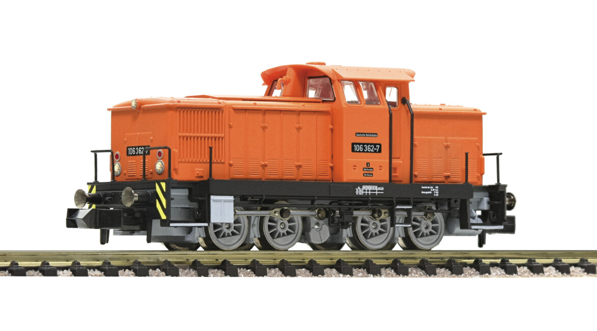 Fleischmann 722096 Diesellok BR 106 gelb Ep. IV DR DCC