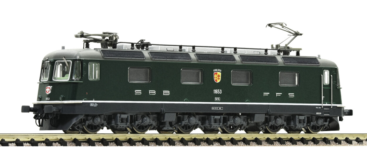 Fleischmann 734190 E-Lok Re 6/6 grün Ep. IV SBB Sound