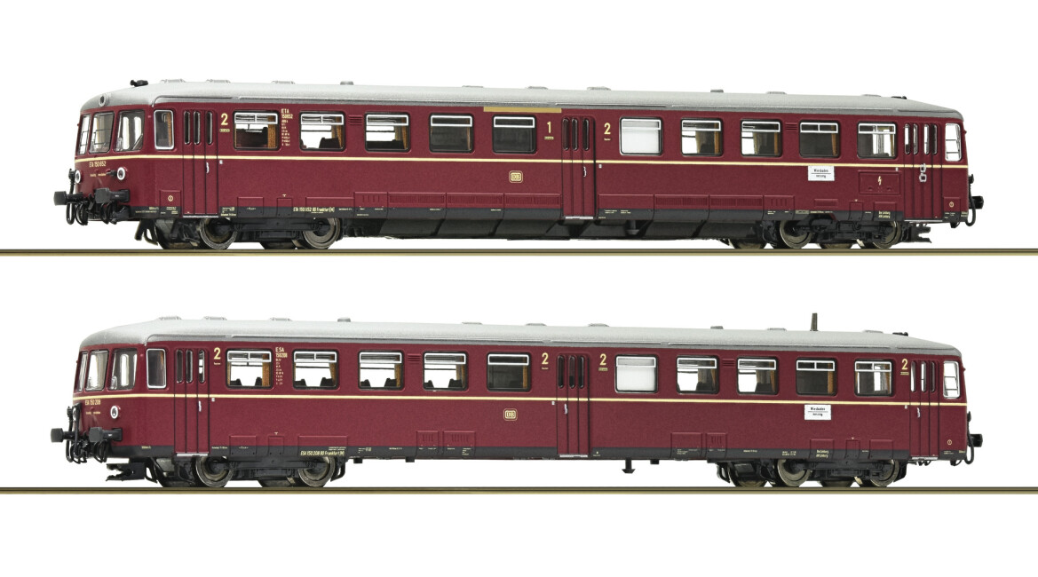 Fleischmann 740103 Akku-Triebzug ETA 150 rot Ep. III DB