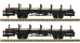 Fleischmann 823607 2-tlg.Set Schienentransportwagen Ep. II DRB