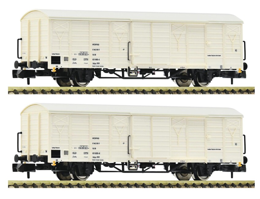 Fleischmann 826215 2er Set Kühlwagen Ep. IV DR