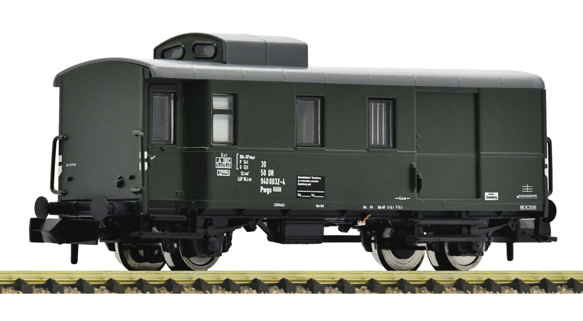 Fleischmann 830151 Güterzug Packwagen Pwgs41 Ep. IV DR