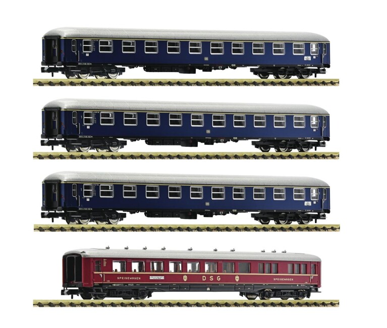 Fleischmann 881910 4er Set Fernzug F38 "Hans Sachs" Ep. III DB