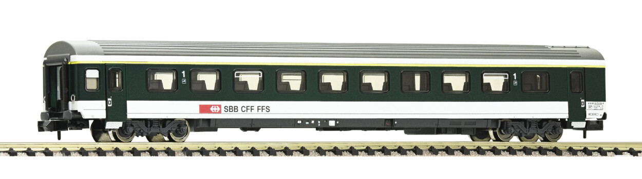 Fleischmann 890326 Reisezugagen EW IV 1. Kl. grün/grau Ep. V SBB