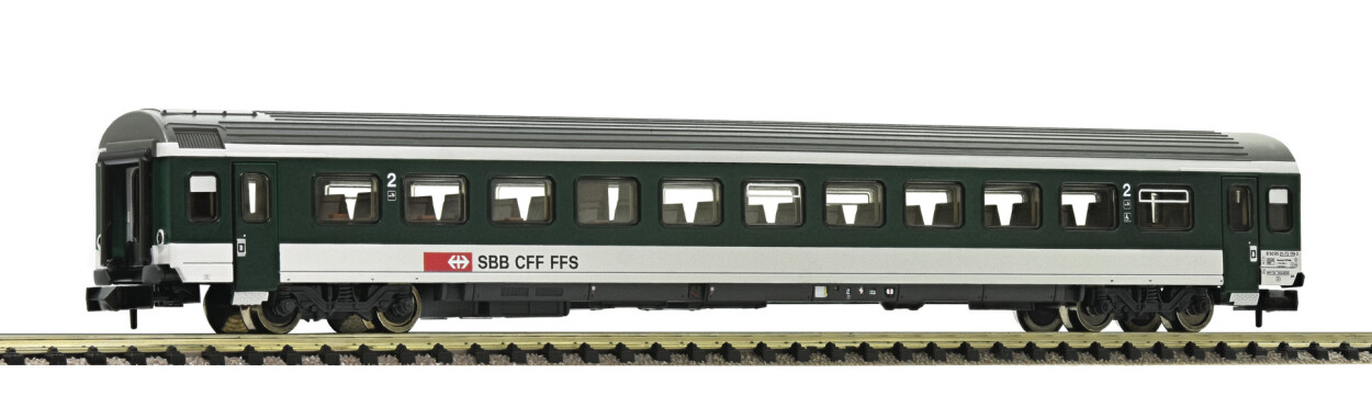 Fleischmann 890327 Reisezugagen EW IV 2. Kl. grün/grau 1 Ep. V SBB