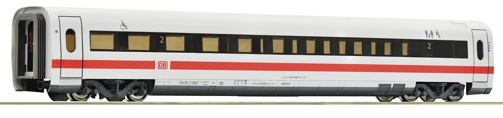 Roco 54274 ICE Zwischenwagen 2. Kl. Ep. VI DB AG