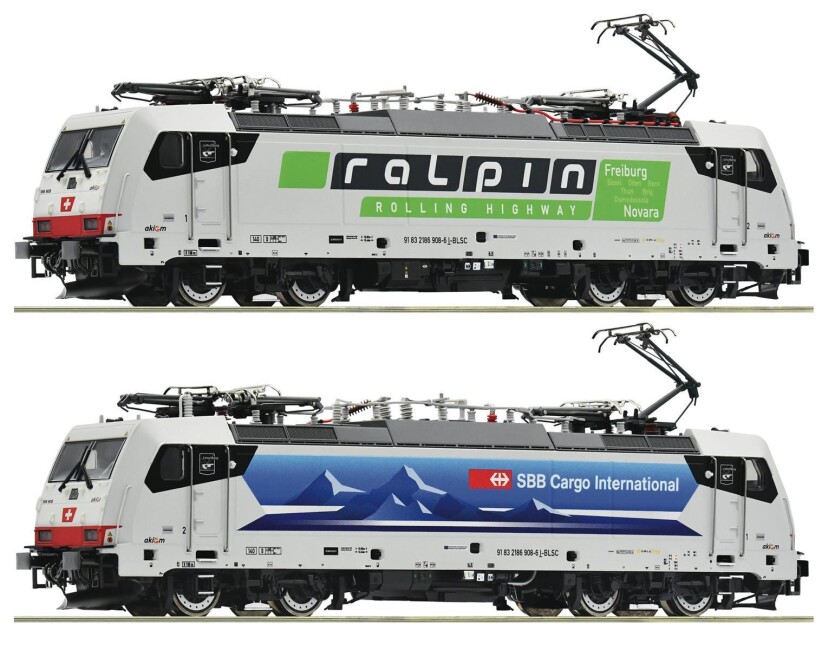 Roco 70652 E-Lok BR 186 Akien / Ralpin Ep. VI SBB Sound