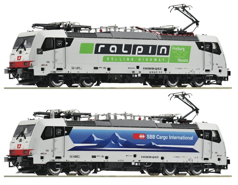 Roco 70733 E-Lok BR 186 Ralpin Ep. VI SBB Sound