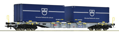 Roco 77343 Containertragwagen VZUG Ep. VI SBB