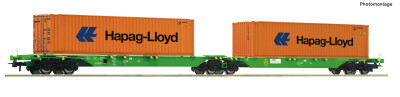 Roco 77370 Container-Doppeltragwagen +Container Ep. VI SETG