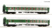 Roco 6280011 2er Set Personenwagen Y/B 70 2 Ep. V CD