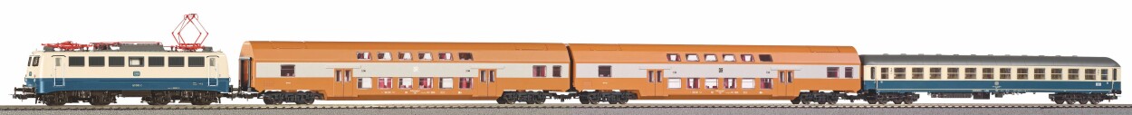 PIKO 58147 Zugset Personenzug mit BR 140 TdoT Ep. IV DB / DR Sound