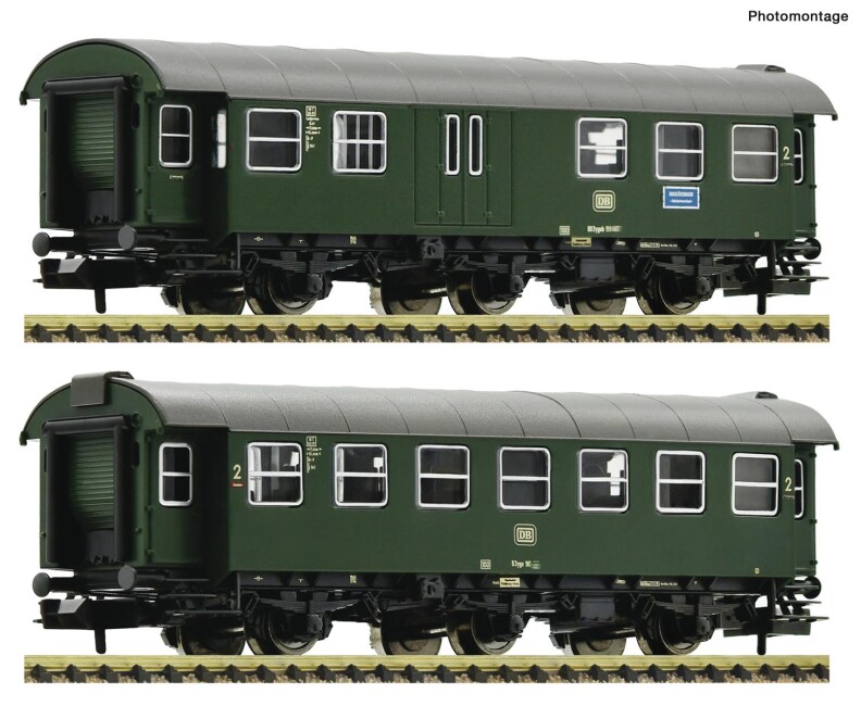 Fleischmann 809910 2er Set Umbauwagen Ep. IV DB