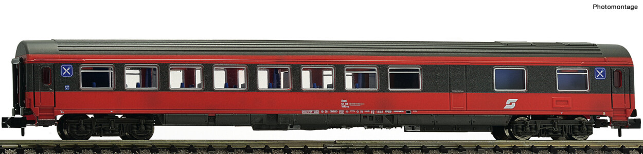 Fleischmann 814514 Speisewagen Wrmz EC 16 „Max Reinhardt" Ep. V ÖBB