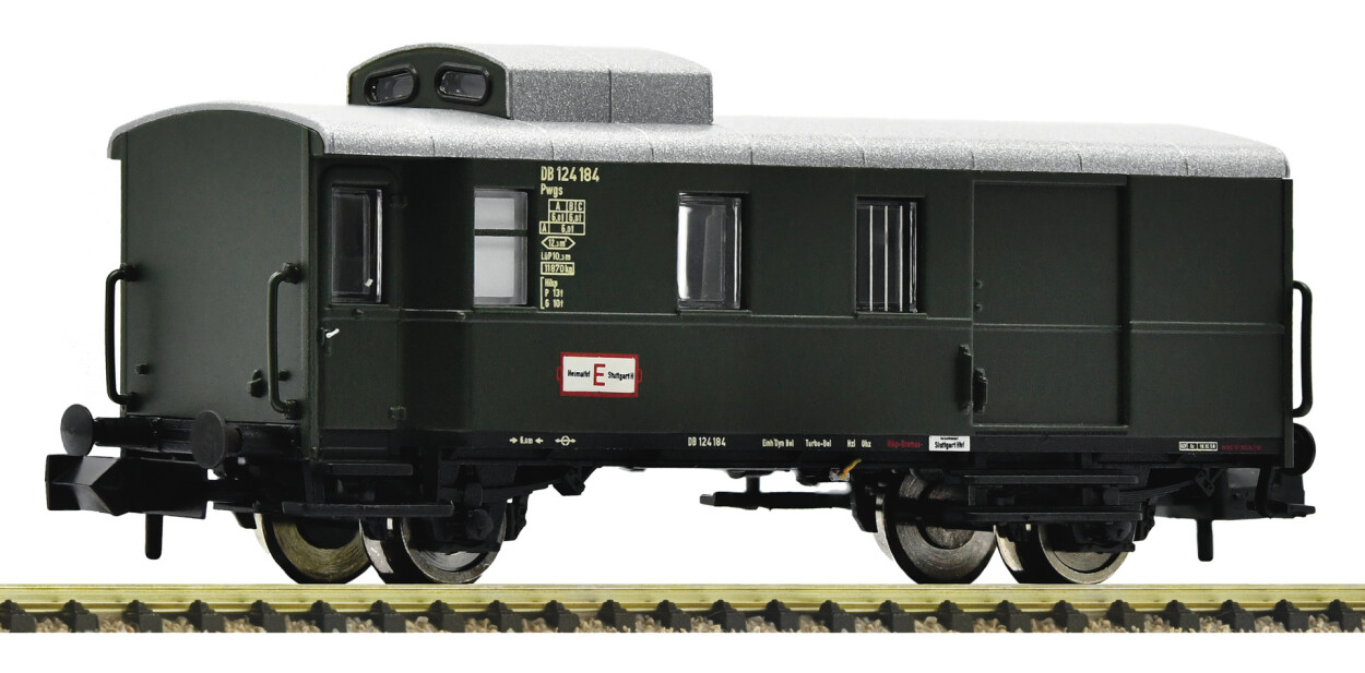 Fleischmann 830153 Packwagen Pwgs41 mit Kanzel Ep. III DB