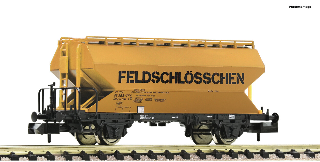 Fleischmann 6660012 Getreidesilowagen Feldschlösschen Tgpps Ep. IV SBB