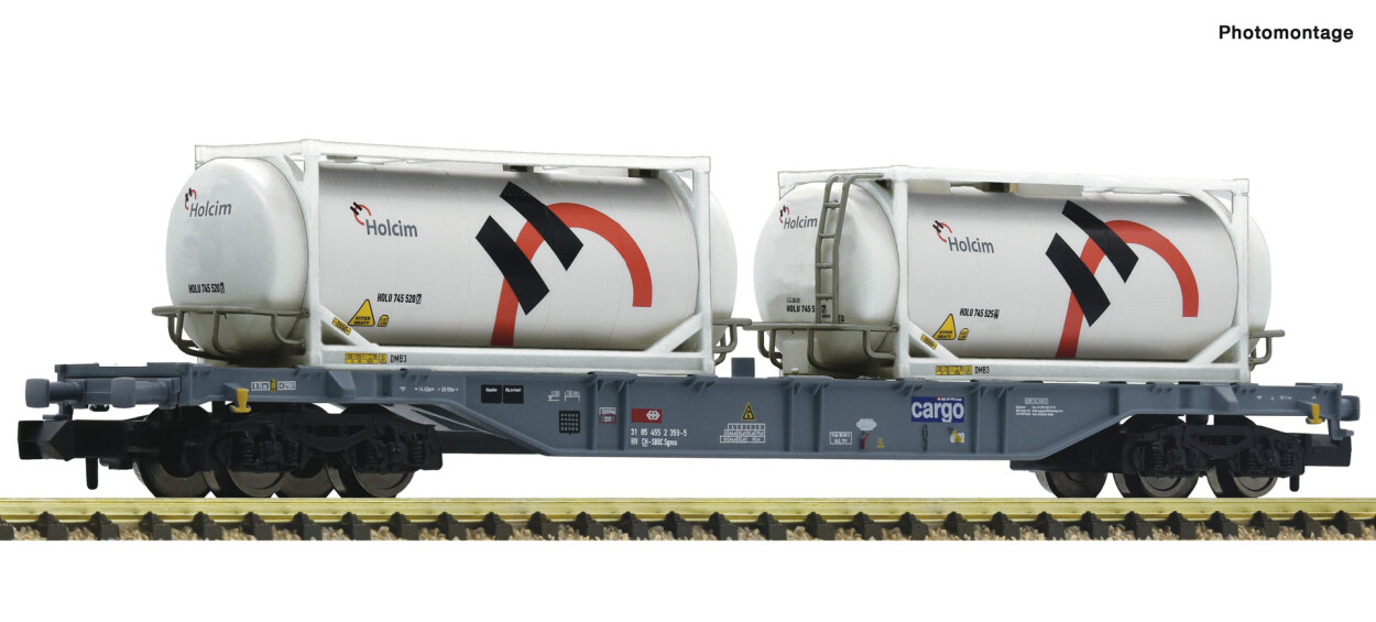 Fleischmann 825217 Containertragwagen Holcim Ep. VI SBB